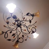 Lampadario camera da letto con 2 lumi