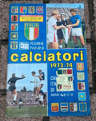 Album calciatori panini 1973-1974- Incompleto