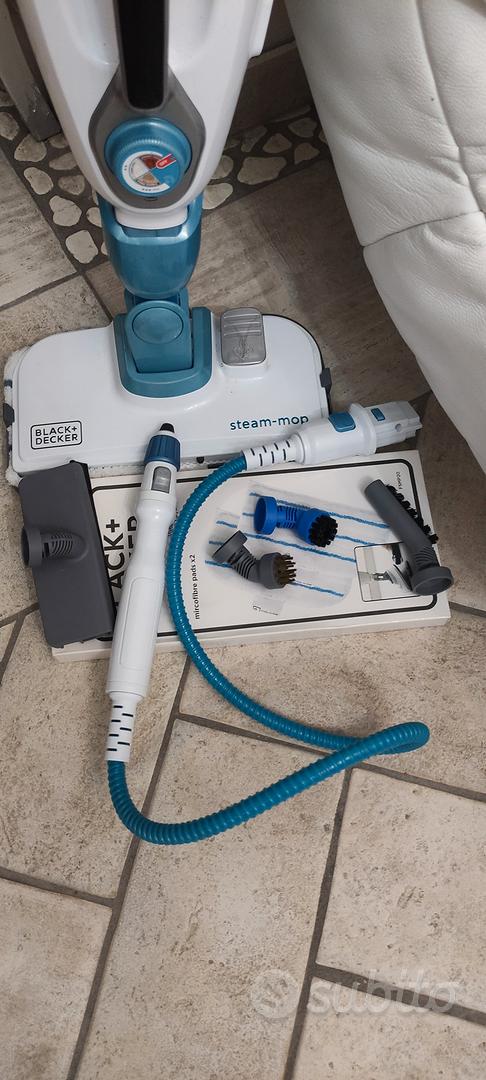 Lavapavimenti Black and Decker Steam Mop - Elettrodomestici In vendita a  Rimini