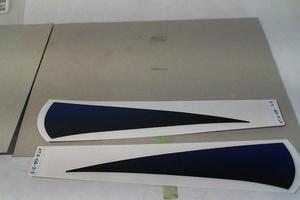 ADESIVO BLU SERBATOIO TDM 850 1998 YAMAHA 4tx24240