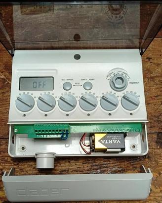 Centralina irrigazione Claber 8060 DC 9V