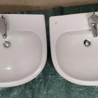 2 Lavandino Ideal Standard con rubinetteria