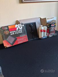 Filtro aria k&n + kit pulizia