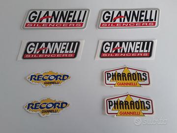 Lotto adesivi Giannelli