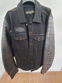 GIACCA HARLEY DAVIDSON CON MANICHE IN PELLE