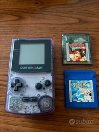 Game Boy Color Atomic Purple + giochi Nintendo