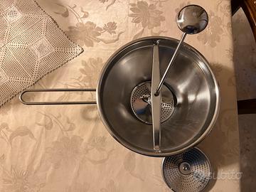 Ipac Passaverdure  24 cm acciao inox