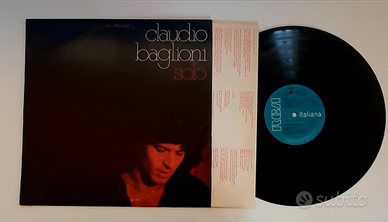 Claudio Baglioni - Solo - 33 giri - vinile