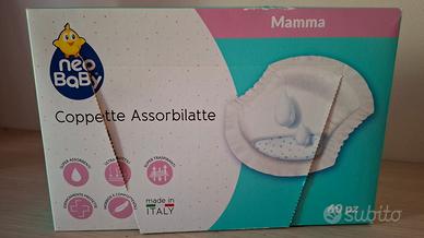 Coppette assorbilatte NeoBaby sigillate (56 pz)