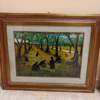 Quadro Raccoglitric di Olive 1968