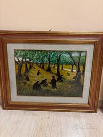 Quadro Raccoglitric di Olive 1968