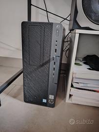 PC fisso Ufficio/gaming leggero con Windows 11 pro