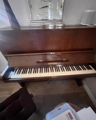 pianoforte anni 80 accordato legno di rovere con p
