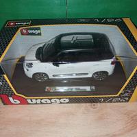BBURAGO FIAT 500 L  SCALA 1/24 NUOVA BURAGO NEW