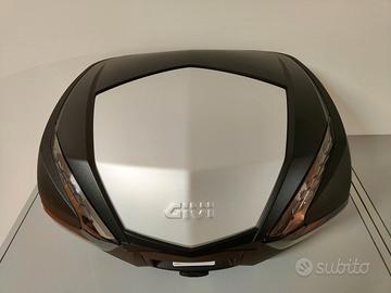 Bauletto Givi V47 Tech finitura alluminio