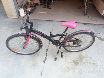 bicicletta bambina 24 "pollici usata
