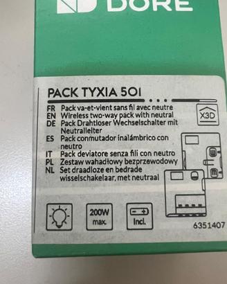 Materiale DELTADORE domotica senza fili