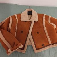 giubbino donna simil montone 