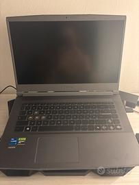 Msi gf63 thin laptop gaming NUOVO