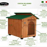 cuccia per cane in legno 