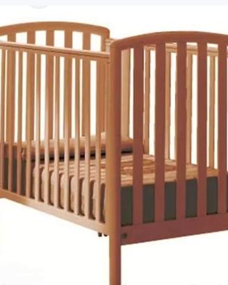 Lettino per bimbo/a Pali compatto in legno