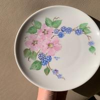 Piatti in ceramica dipinti a mano