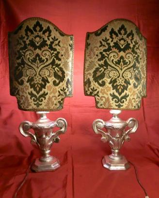 SPLENDIDE LAMPADE / ABAJOUR IN STILE SETTECENTESCO