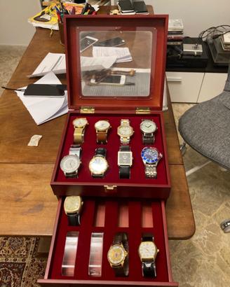 2 cofanetti orologi siecle da collezione