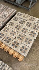 Mattonelle piastrelle cementine