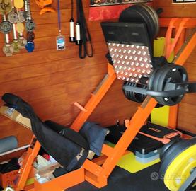 compact leg press 45° artigianale 