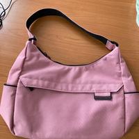 Borsa rosa da spalla Benetton