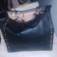 borsa a mano oltre nera