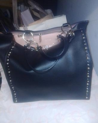 borsa a mano oltre nera