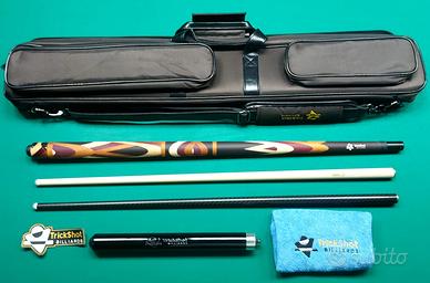 Stecca TrickShot Nuova con prolunga, fodero e acc