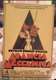Quadro legno Arancia Meccanica artigianale