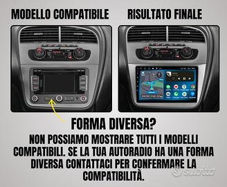 Seat Leon KIT COMPLETO Autoradio android stereo