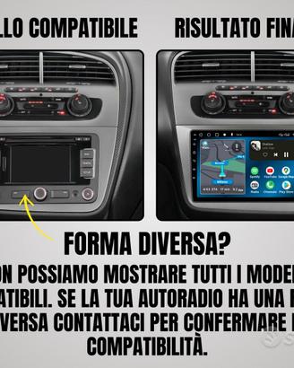 Seat Leon KIT COMPLETO Autoradio android stereo