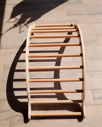 SCIVOLO + ARRAMPICATA LEGNO MONTESSORI