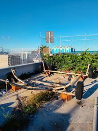 Carrello Barca acciaio inox