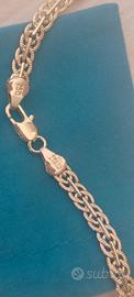 collana placcata oro 750 italy 