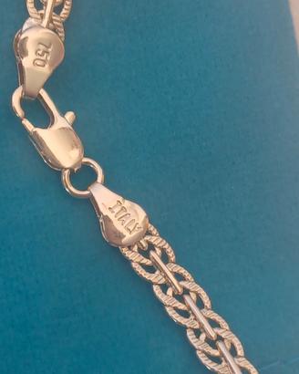 collana placcata oro 750 italy 