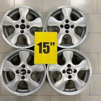 RL40 Cerchi in lega usati originali Fiat 15" 4X98