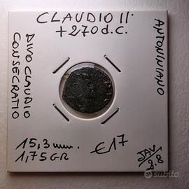 Moneta Antica Romana Claudio II Bronzo Antoniniano
