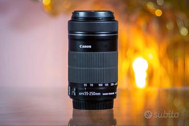 Canon EF-S 55-250mm f4-5.6 IS STM - Perfetto