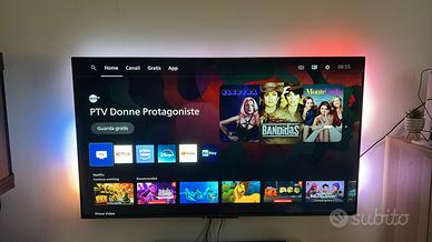 Tv Philips 65” AMBILIGHT