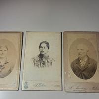 Antiche foto con ritratti dell'epoca 800