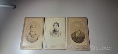 Antiche foto con ritratti dell'epoca 800