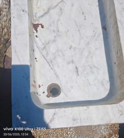 conca  in marmo di carrara