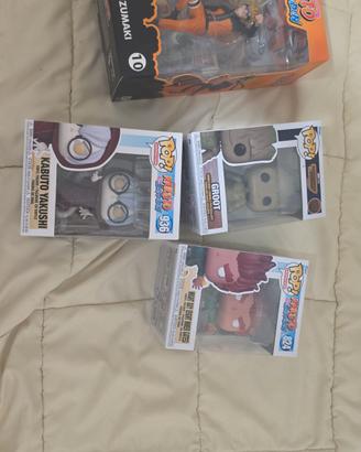 figure naruto+3 funko nuovi