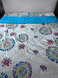 BASSETTI matrimoniale copri mat. lenzuola trapunta